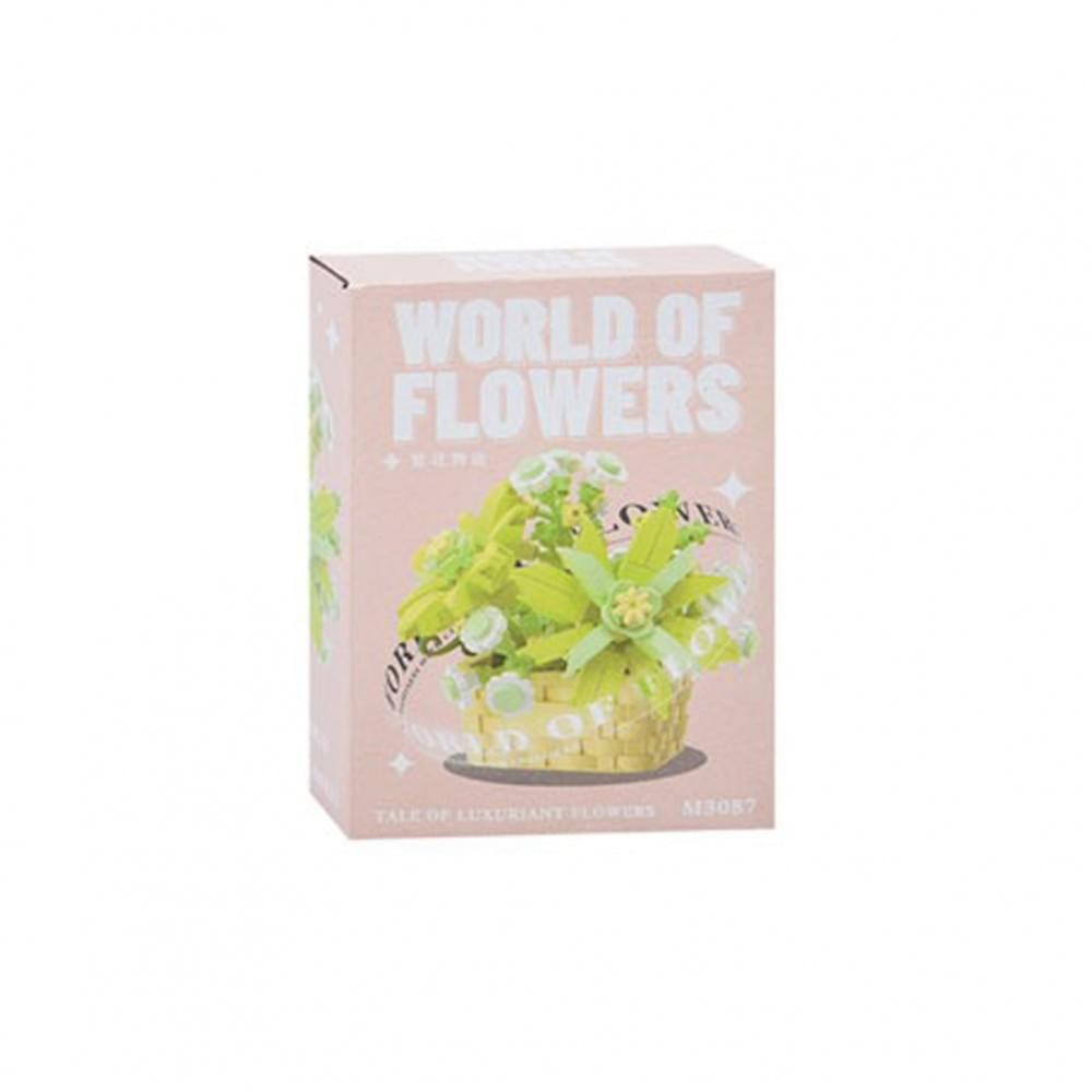 Дитячий конструктор "Квіти в горщику" M3077-3087