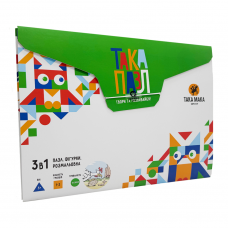 Дитячи Пазли 3 в 1 "Зелена, курочка" Така Мака 960209 20 елементів