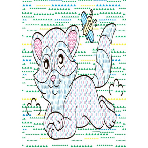 Дитяча водна розмальовка: Дикі тварини 734008, 8 сторінок