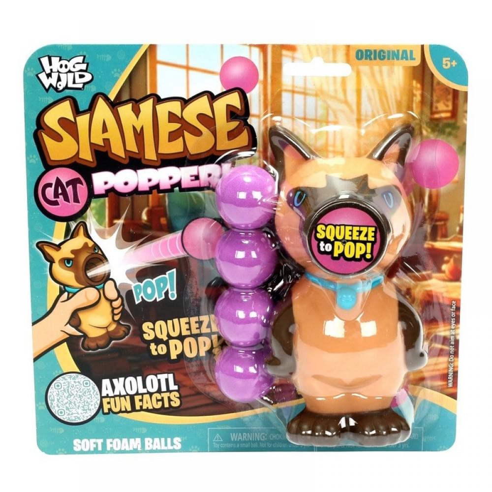 Дитячий ігровий набір "Стріляюча тваринка Сіамський кіт" HW54810