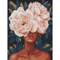 Алмазна мозаїка "Квіткова загадка" RDBS7032, 30х40 см