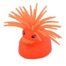 Дитяча іграшка Антистрес Качка MS 3719(Orange) світлові ефекти