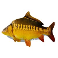 Дитяча м'яка іграшка "Дзеркальний короп" CARP-M, розмір 50 см