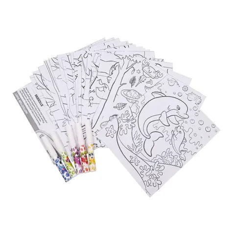 Ароматний набір для творчості Захоплюючі пригоди Scentos 20211 серії "Clean Colouring"