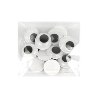 Творчій набір для аплікацій "Очі" ЕД-528, 25 мм, 10 грам, 28 штук