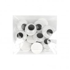 Творчій набір для аплікацій "Очі" ЕД-528, 25 мм, 10 грам, 28 штук