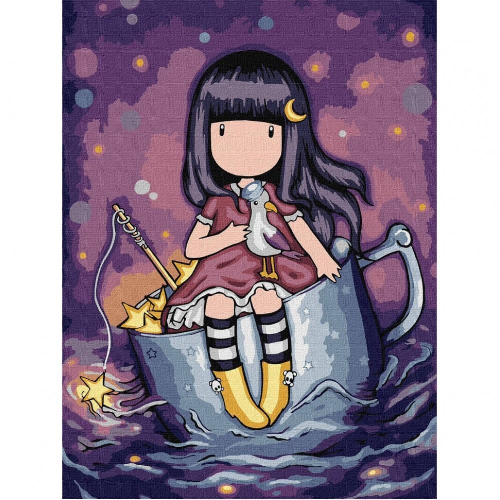 Картина за номерами "A Night's Quest Santoro Gorjuss Collection" KHO8673, 30х40 см