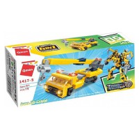 Дитячий Конструктор Qman 1417-1-6 будтехніка, 79 дет Iron Jib Crane