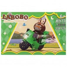 Дитячий конструктор Summer holiday LABUBU K973A-1, 23 деталі