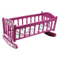 Ліжечко для ляльок Барбі S0013 ліжечко-качалка S0013(Violet)