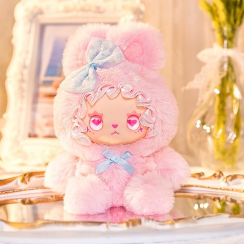 Колекційна м'яка іграшка з кільцем "Зайчики" POP TOP Lucky Emma MJ-000090 серії "Lovely Emma"