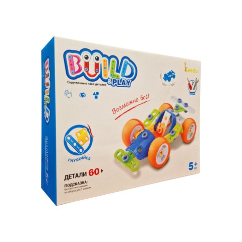 Конструктор Build&Play "Спорткар" HANYE J-7707, 57 елемента