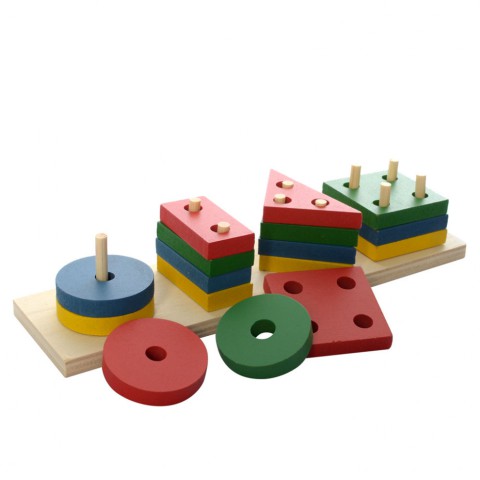 Розвиваюча іграшка Геометрика MD 0715 дерев'яна