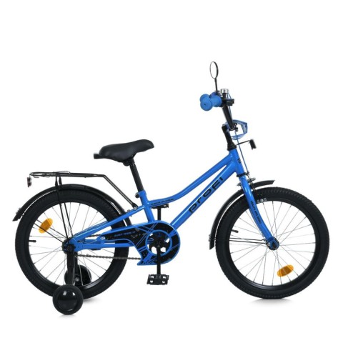 Велосипед дитячий MB 18012-1 колеса 18 дюймів, синій
