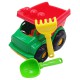 Дитячий пісочний набір "Самосвал Тотоша №1" 0169 Зелено-червоний