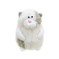 Дитяча м'яка іграшка "Кумедний кіт" C6303(White) розмір 13 см