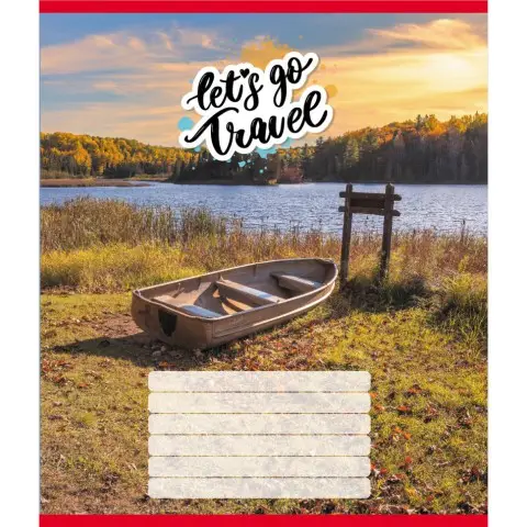 Зошит учнівський "Село" 012-500342K-5 в клітинку, 12 аркушів