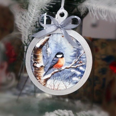 Творчий набір для створення 3-х ялинкових прикрас "Winter Forest" FDCKW-052