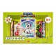 Дитячі пазли "Яскравий Єдиноріг" Puz-M-9, 24 елементи, розмір 30х42 см