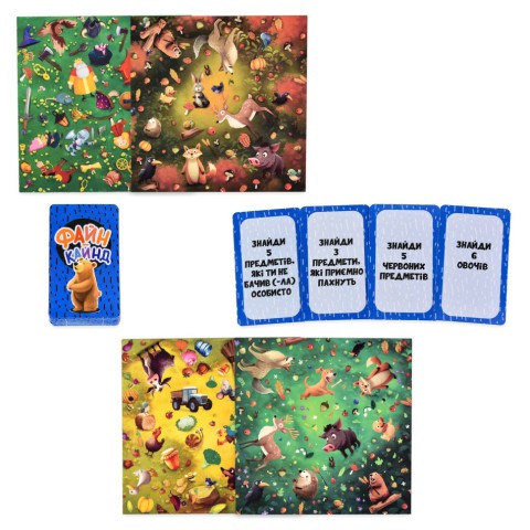 Настільна гра "Файн-кайнд" 30675, 2 поля та інструкція