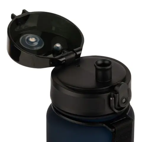 Пляшка для води UZSPACE 3038(Dark-Blue) 1000 мл, темно-синя