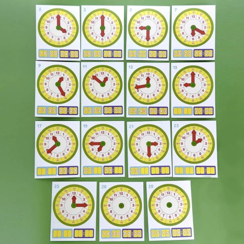 Розвиваюча гра Годинник - Вчимо час (ПСД279) PSD279