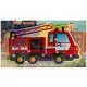 Дерев'яний пазл-вкладиш "Fire Truck" MD 1924-6, 10 елементів