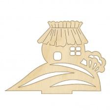 Фігурка для розфарбовування та декорування "Будиночок-2" FDZ-014