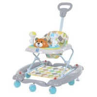 Ходунки дитячі Ведмедик M 3656A-S-4 музика, сірий
