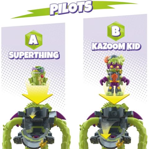 Ігровий набір Супербот Трешер Superthings S PSTSP116IN60 робот, казум-кид, фігурка