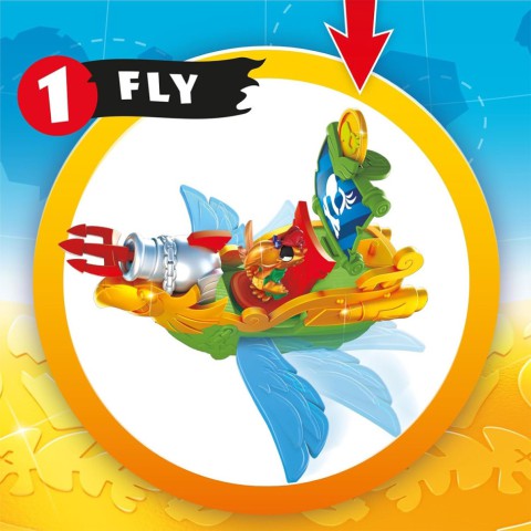 Дитячий іграшковий набір з фігурками "Піратський корабель Небесний мисливець" PIRATIX PPXSP114IN10