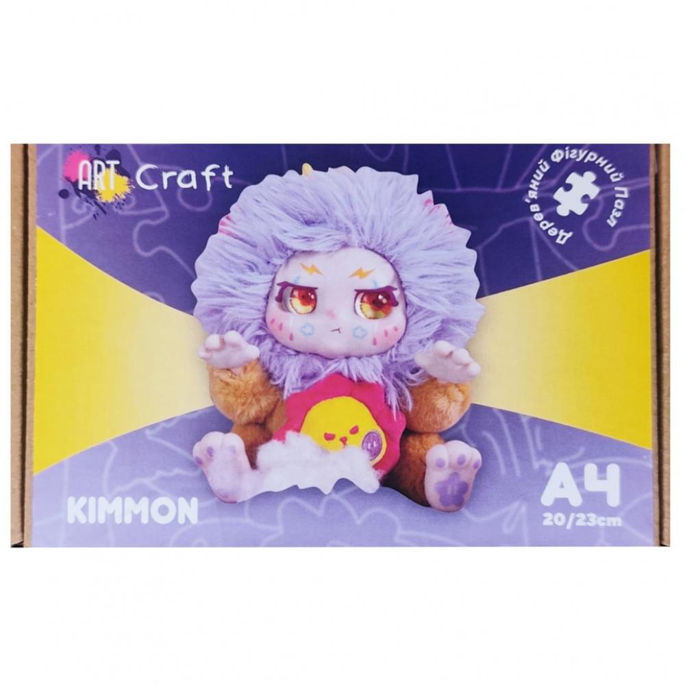 Фігурний пазл з дерева "Кіммон" PZ014-A4C-AC 75-125 деталей, розмір А4, картонна коробка