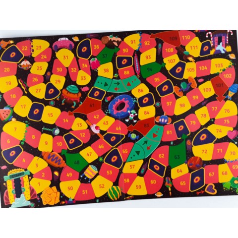 Настільна гра Всесвіт. Цукерково-космічна маршрутна гра 124210 укр. мовою