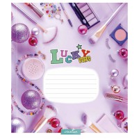 Зошит учнівський "Lucku Vibes" 024-3360K-4 в клітинку, 24 аркуша