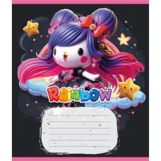 Зошит учнівський "Куромі" 012-520064L-1 в лінію, 12 аркушів