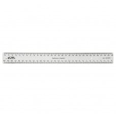 Класична лінійка AS-0607, К-9090 колір прозорий, пластикова, 30 см