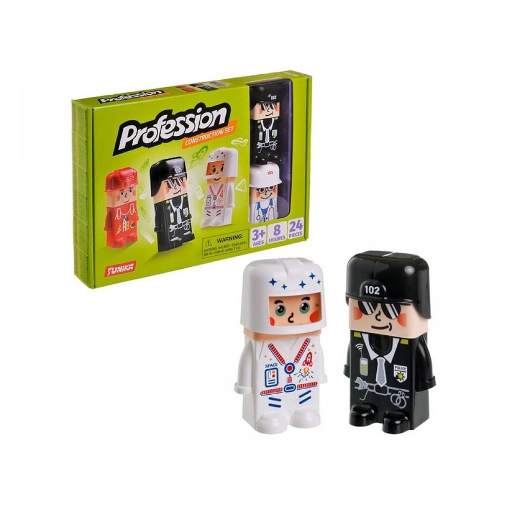 Конструктор з фігурками "Profession" 71658, 8 персонажів, 24 деталі