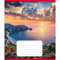 Зошит учнівський "В горах" 096-630220K-5 в клітинку, 96 аркушів