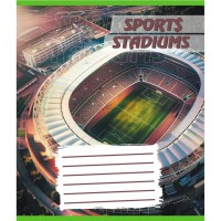 Зошит учнівський "Стадіон" 018-540260L-1 у лінію, 18 аркушів (959054)