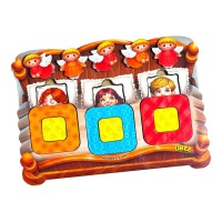 Дидактична гра для дітей "Малюки в ліжечку" PSD303 (ПСД303)