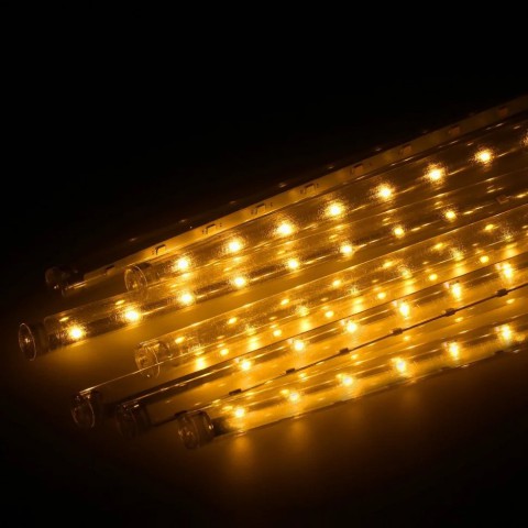 Гірлянда "Метеоритний дощ" Springos CL1214, 3 м 144 LED, теплий білий