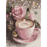Алмазна мозаїка "Новорічне капучино" AMO20009, 30х40 см