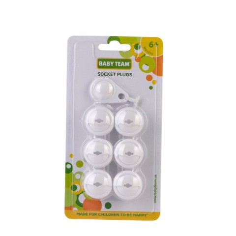 Захисні заглушки на розетки 7600BT в наборі 6 штук 1 ключ