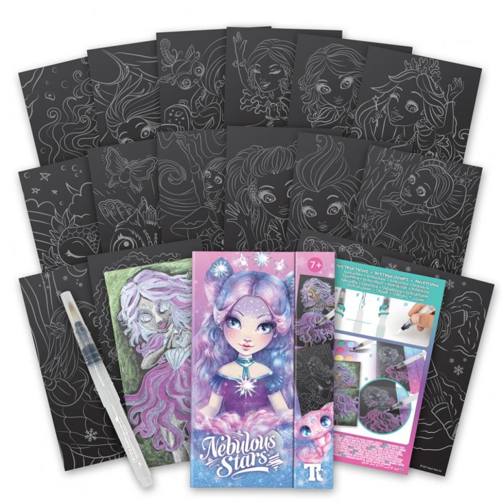 Набір для творчості Розмальовка з водою: Візьми в дорогу Nebulous Stars 11423 з пензликом для води