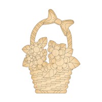 Фігурка для розфарбовування та декорування "Квіти-5" FDZ-152