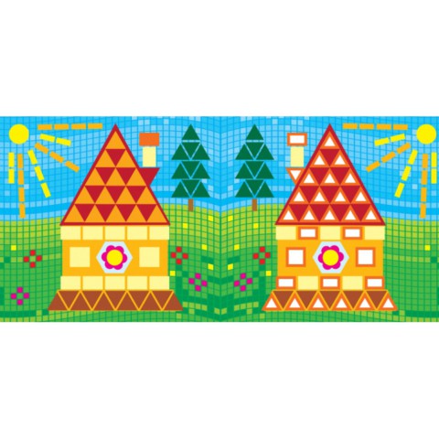 Розвиваюча книжка Наклейки-картинки "Палац" 668006, 8 сторінок