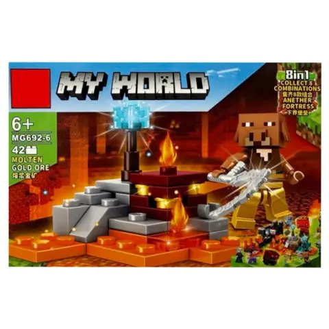 Дитячий конструктор "Minecraft" MG692-6, 42 деталі