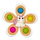 Дитяча брязкальце-спінер з м'якими кнопками "Єдиноріг" GZ-05-2