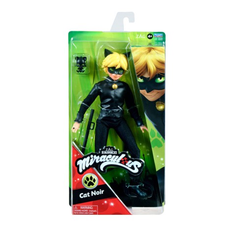 Лялька-хлопчик "Супер-Кіт" Miraculous 50002, 27 см, серія "Леді Баг та Супер-Кіт" S2
