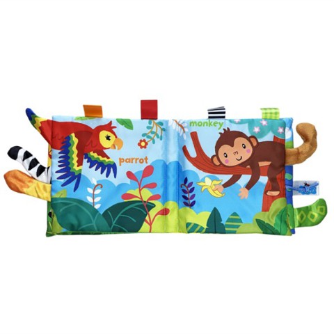 Інтерактивна розвивальна книжечка "Джунглі" MGZ-1219